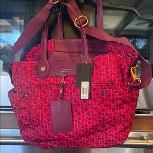 Marc by Marc Jacobs Pink and Purple Tote